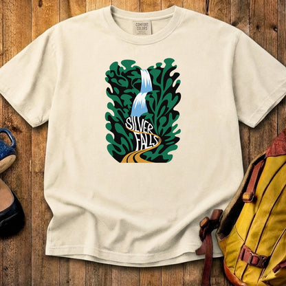 Silver Falls State Park Cotton T-Shirt