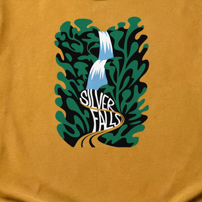 Silver Falls State Park Cotton T-Shirt