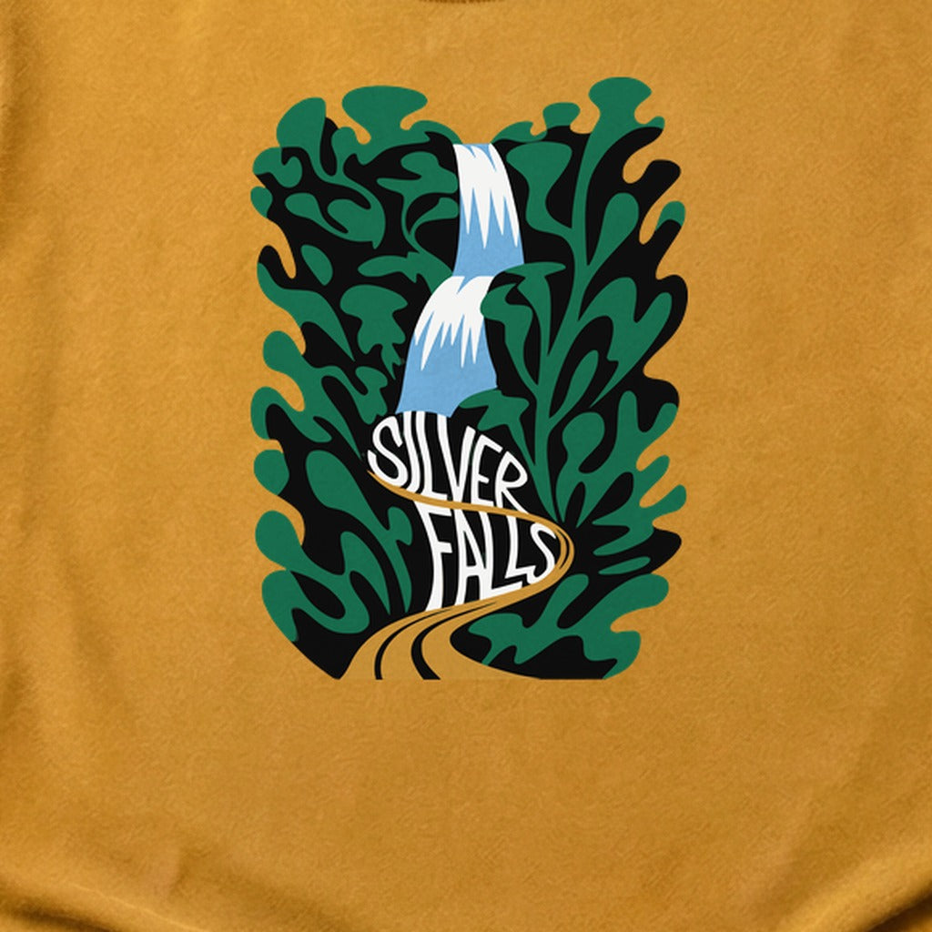 Silver Falls State Park Cotton T-Shirt