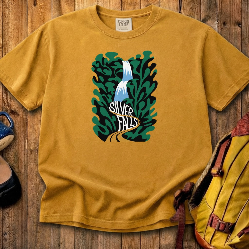 Silver Falls State Park Cotton T-Shirt