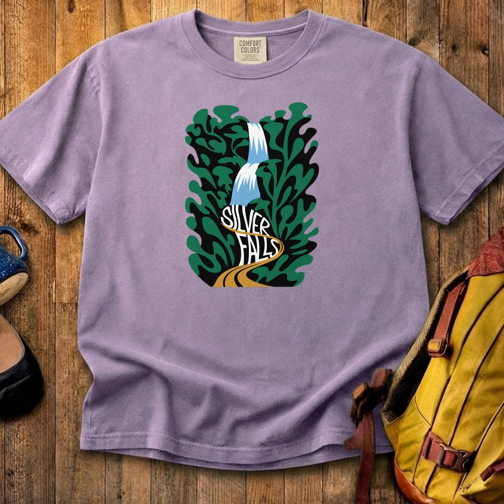 Silver Falls State Park Cotton T-Shirt