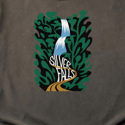 Silver Falls State Park Cotton T-Shirt