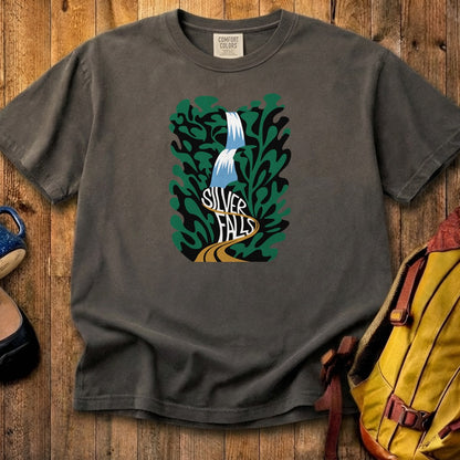 Silver Falls State Park Cotton T-Shirt
