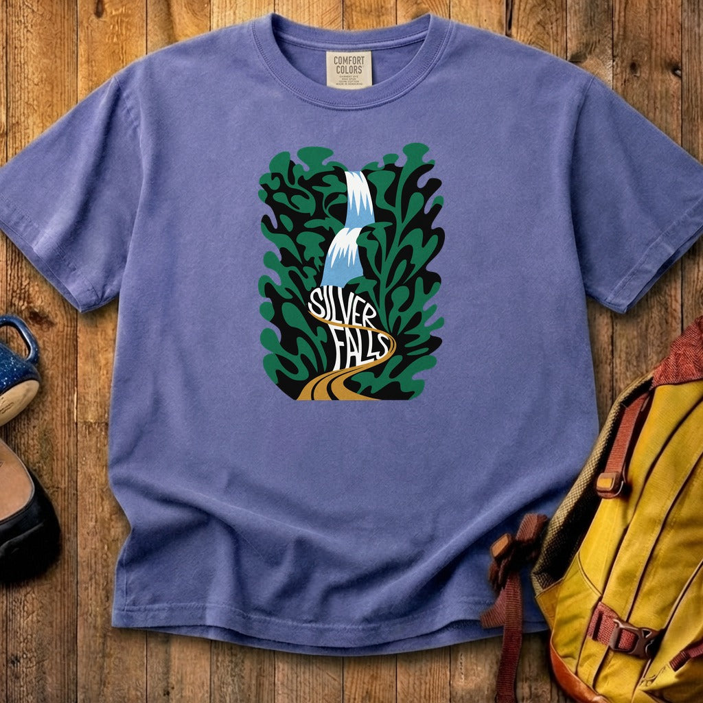 Silver Falls State Park Cotton T-Shirt