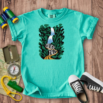 Silver Falls State Park Kids Cotton T-Shirt