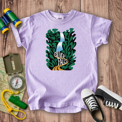 Silver Falls State Park Kids Cotton T-Shirt