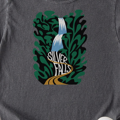 Silver Falls State Park Kids Cotton T-Shirt