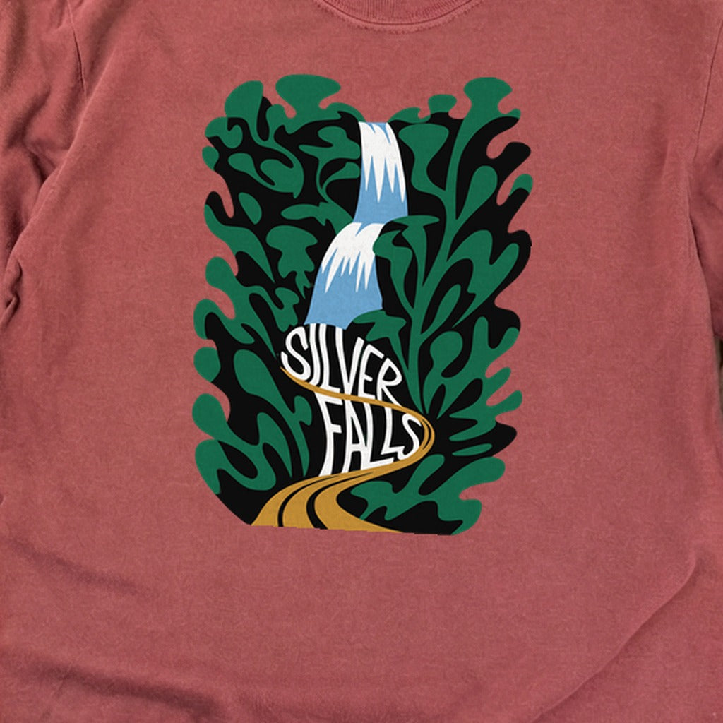 Silver Falls State Park Cotton Long Sleeve