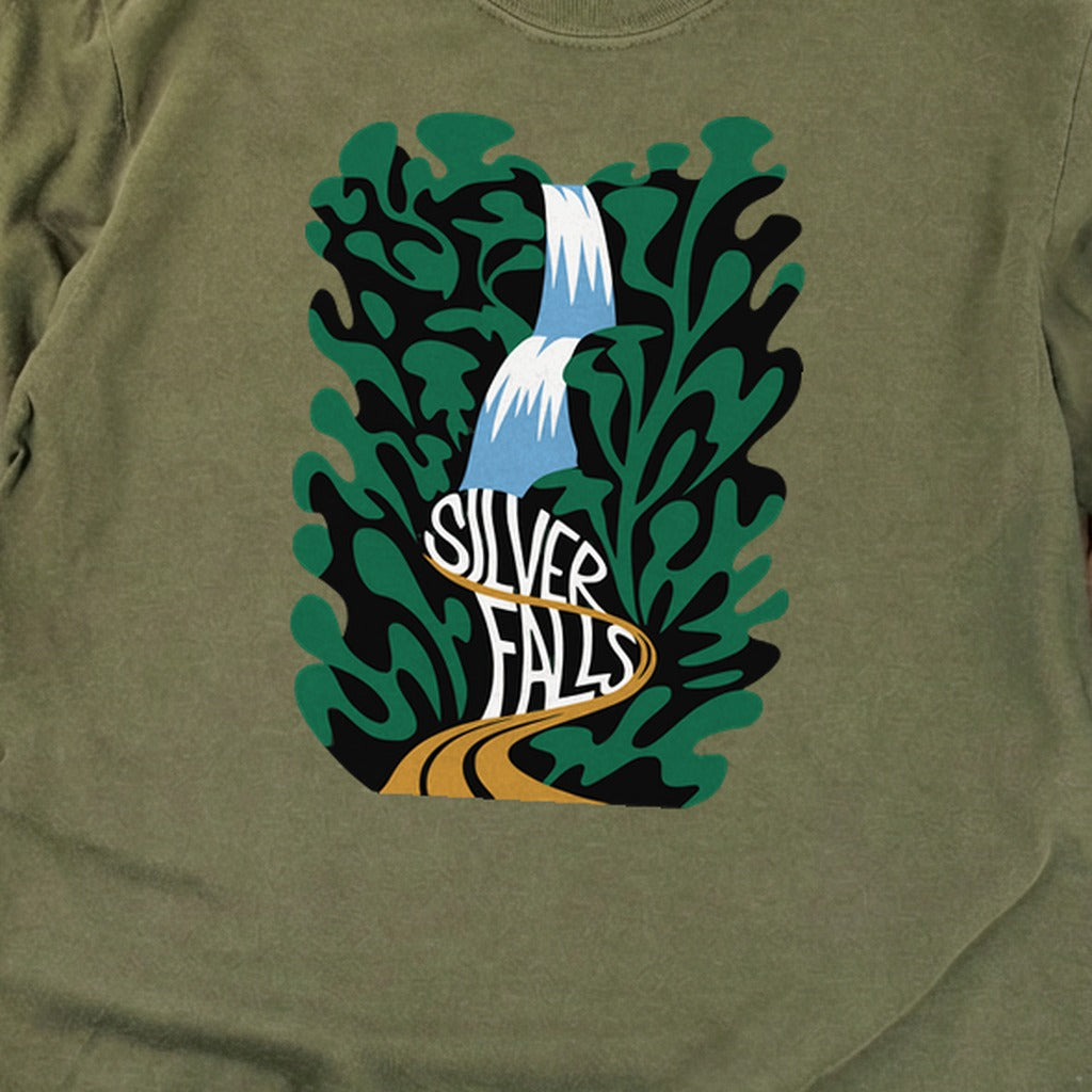 Silver Falls State Park Cotton Long Sleeve