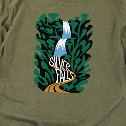 Silver Falls State Park Cotton Long Sleeve