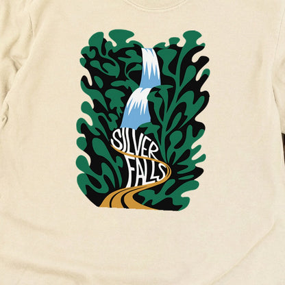 Silver Falls State Park Cotton Long Sleeve