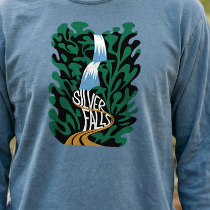 Silver Falls State Park Cotton Long Sleeve