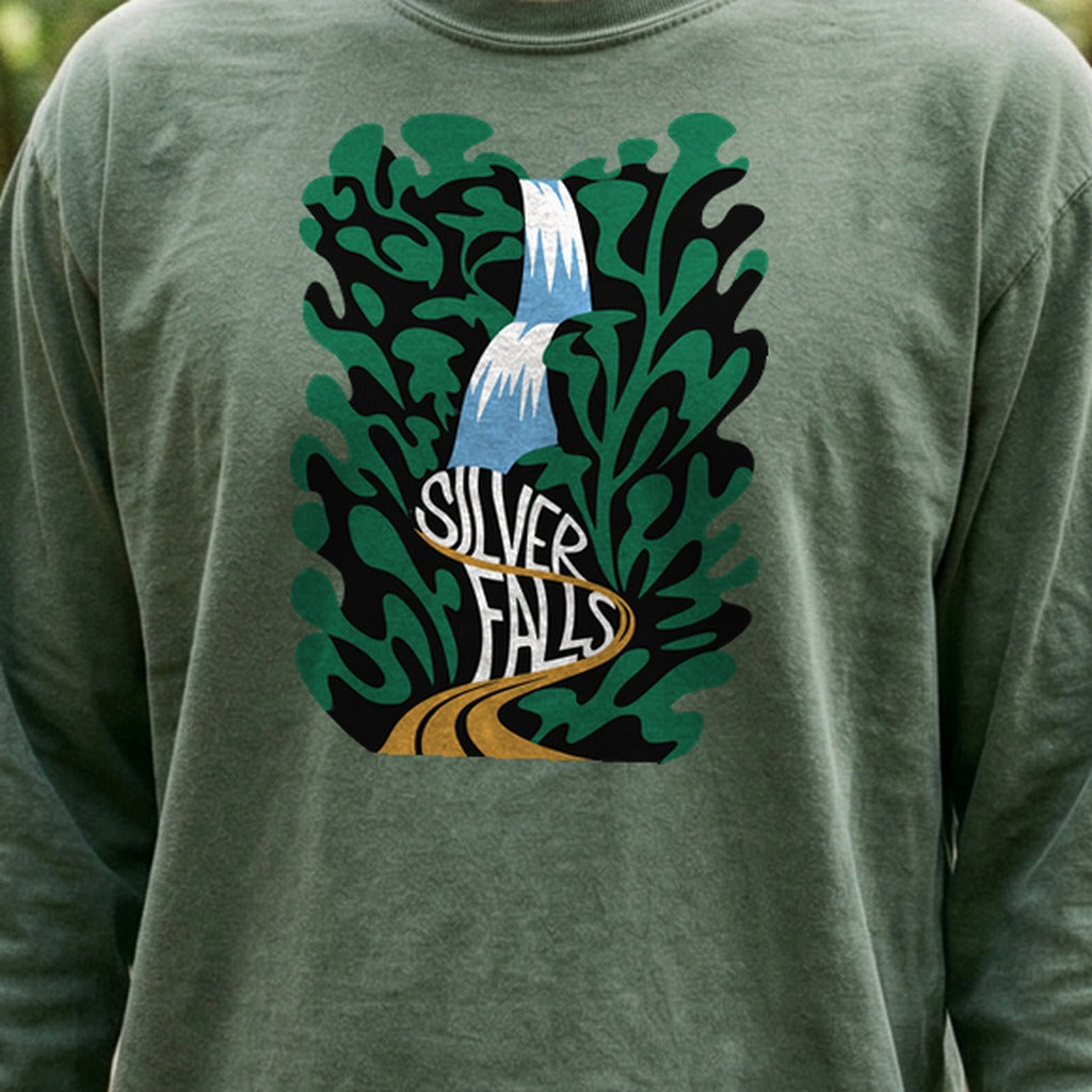 Silver Falls State Park Cotton Long Sleeve