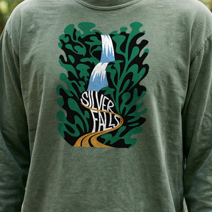 Silver Falls State Park Cotton Long Sleeve