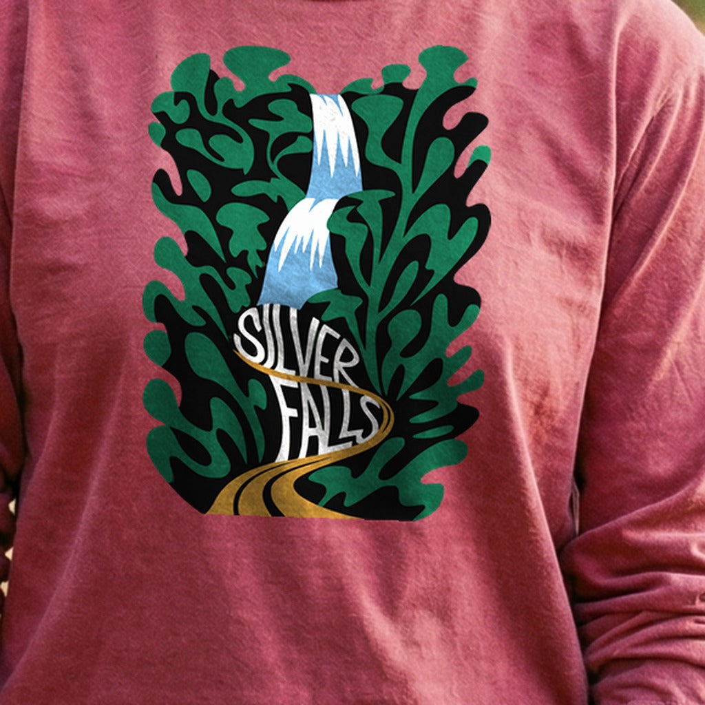 Silver Falls State Park Cotton Long Sleeve