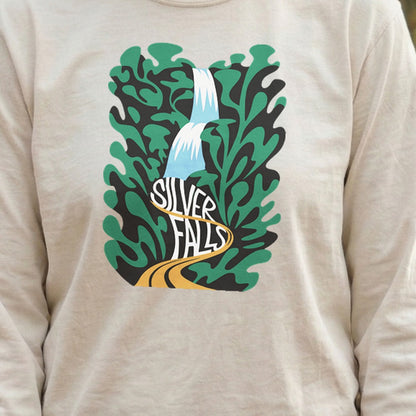 Silver Falls State Park Cotton Long Sleeve