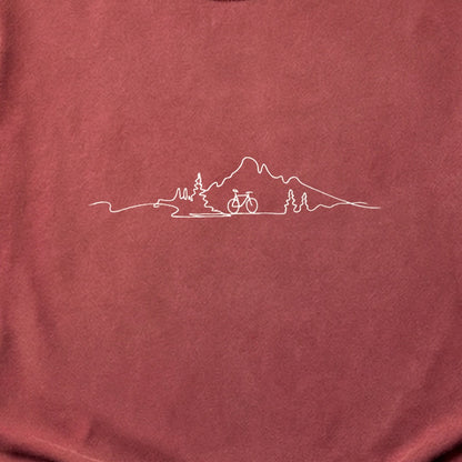 Simply Biking Cotton T-Shirt