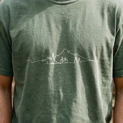 Simply Biking Cotton T-Shirt