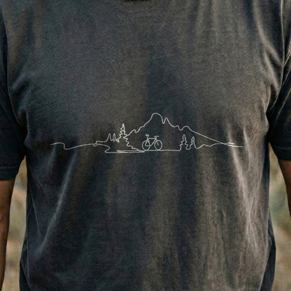 Simply Biking Cotton T-Shirt