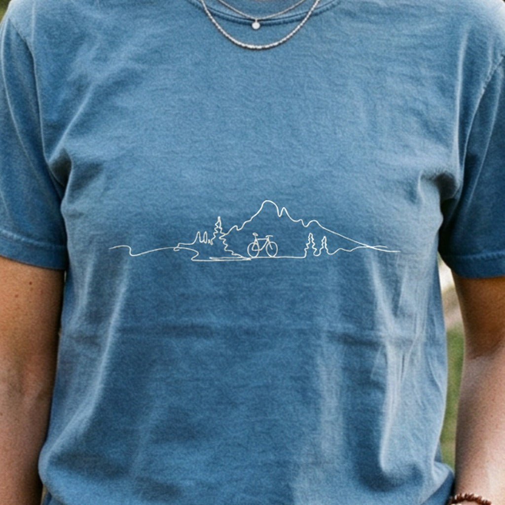 Simply Biking Cotton T-Shirt