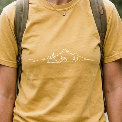 Simply Biking Cotton T-Shirt
