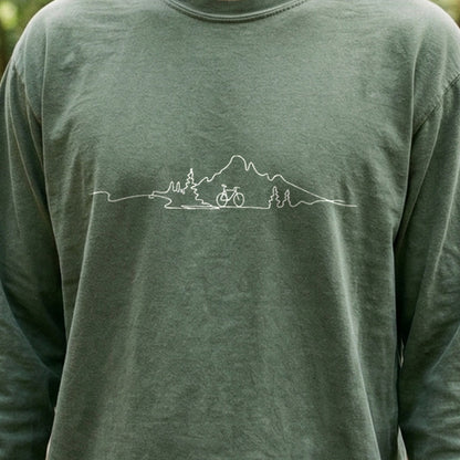 Simply Biking Cotton Long Sleeve