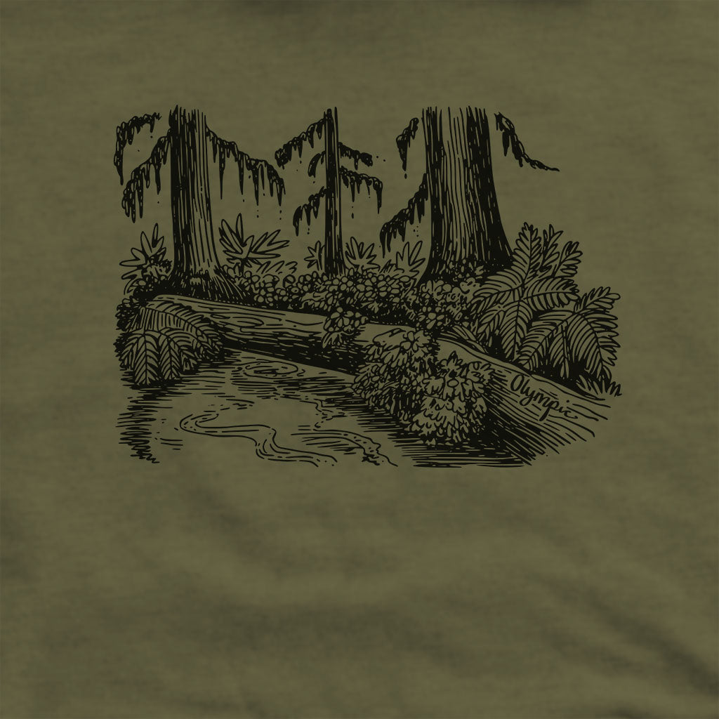 Olympic Line Drawing Hoodie Adventure and Outdoors Themed Hoodie