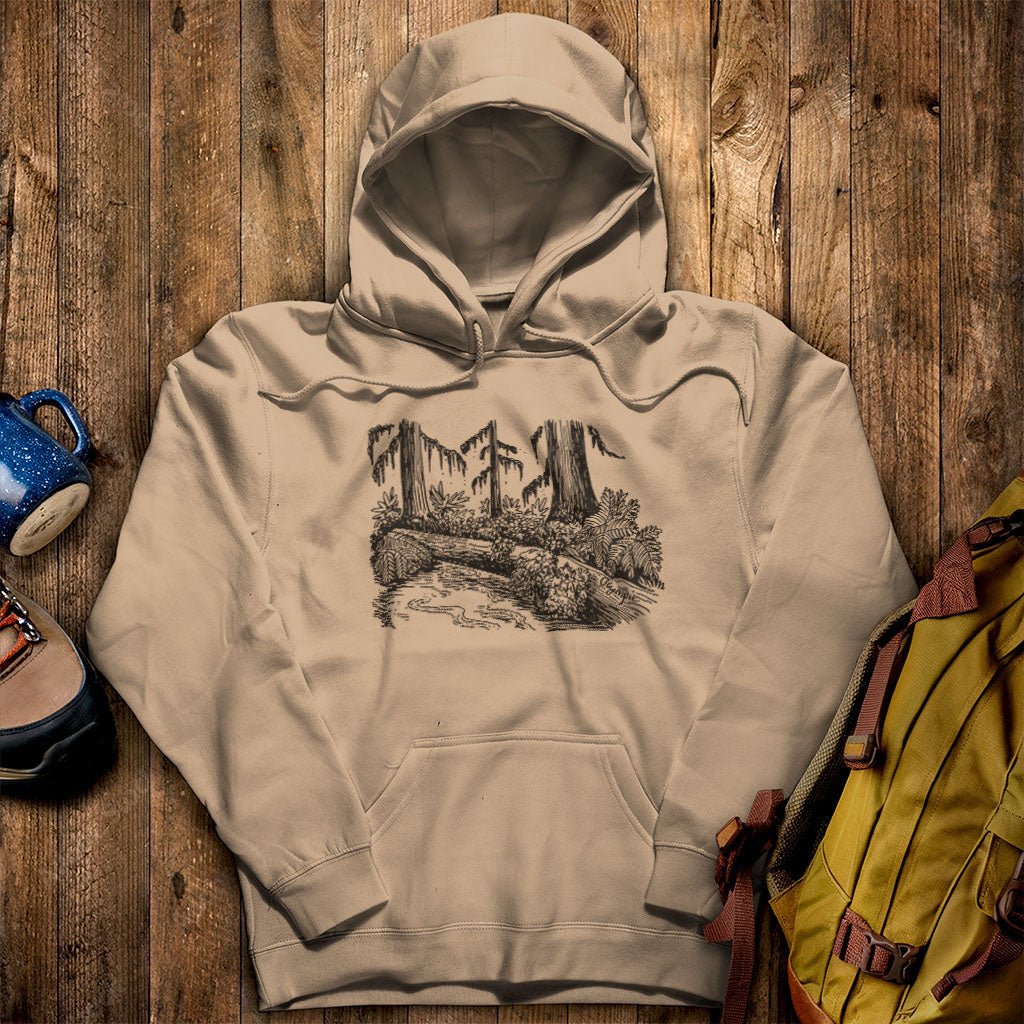 Olympic Line Drawing Hoodie Sand Adventure and Outdoors Themed Hoodie