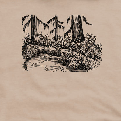 Olympic Line Drawing Crewneck Sweatshirt Adventure and Outdoors Themed Sweatshirt