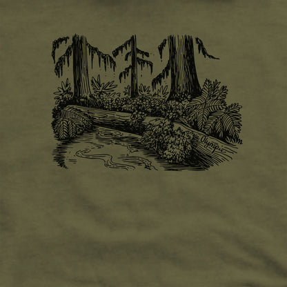 Olympic Line Drawing Crewneck Sweatshirt Adventure and Outdoors Themed Sweatshirt