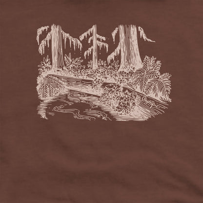 Olympic Line Drawing Crewneck Sweatshirt Adventure and Outdoors Themed Sweatshirt