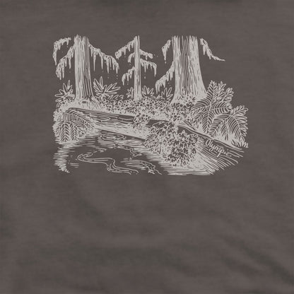 Olympic Line Drawing Crewneck Sweatshirt Adventure and Outdoors Themed Sweatshirt