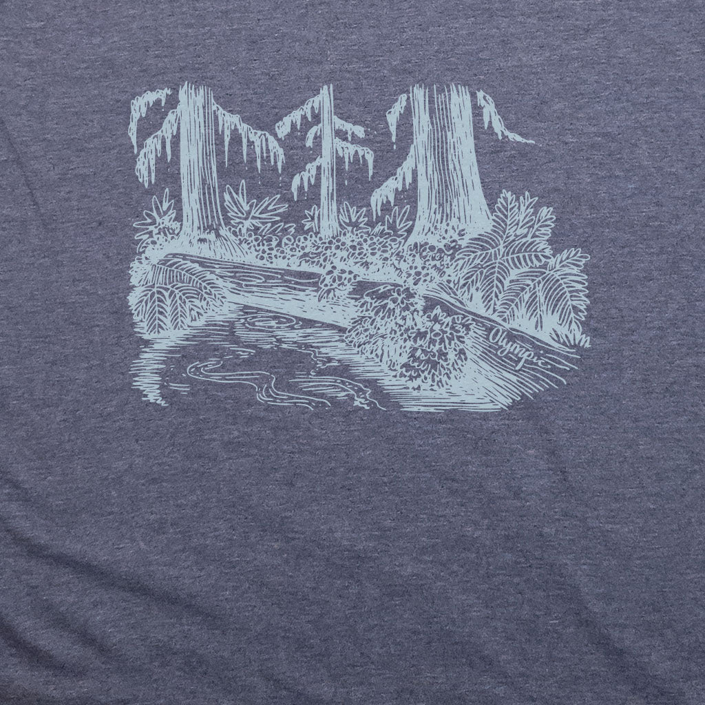 Olympic Line Drawing T-Shirt Adventure and Outdoors Themed T-Shirt