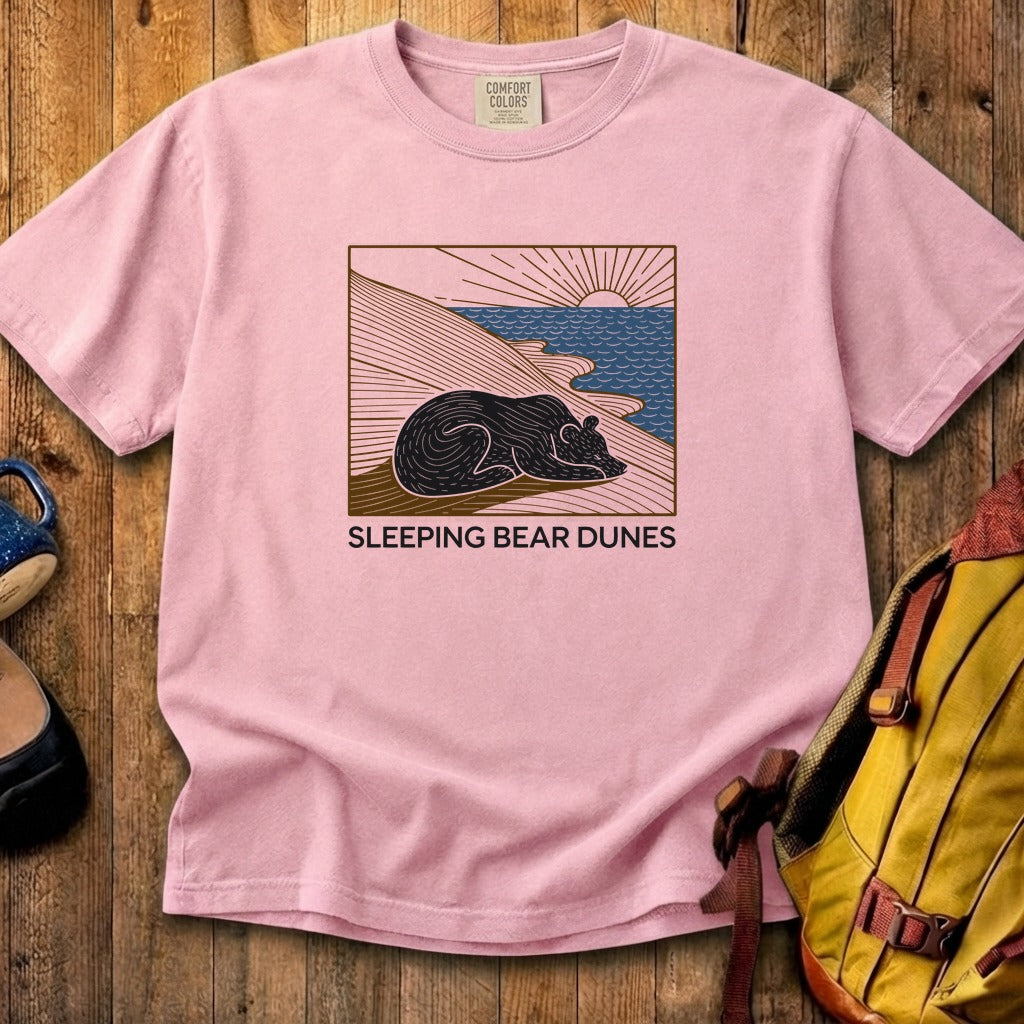 Sleeping Bear Dunes National Lakeshore Cotton T-Shirt
