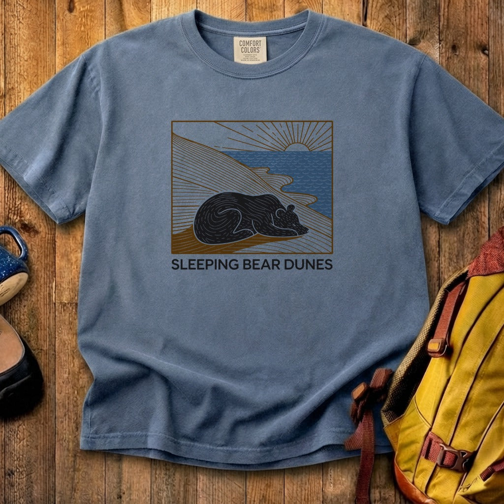 Sleeping Bear Dunes National Lakeshore Cotton T-Shirt