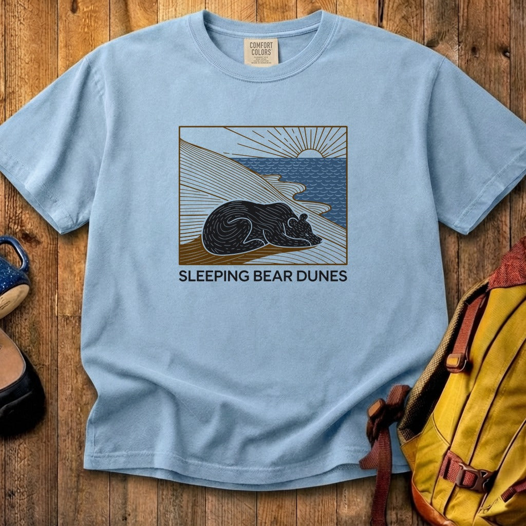 Sleeping Bear Dunes National Lakeshore Cotton T-Shirt