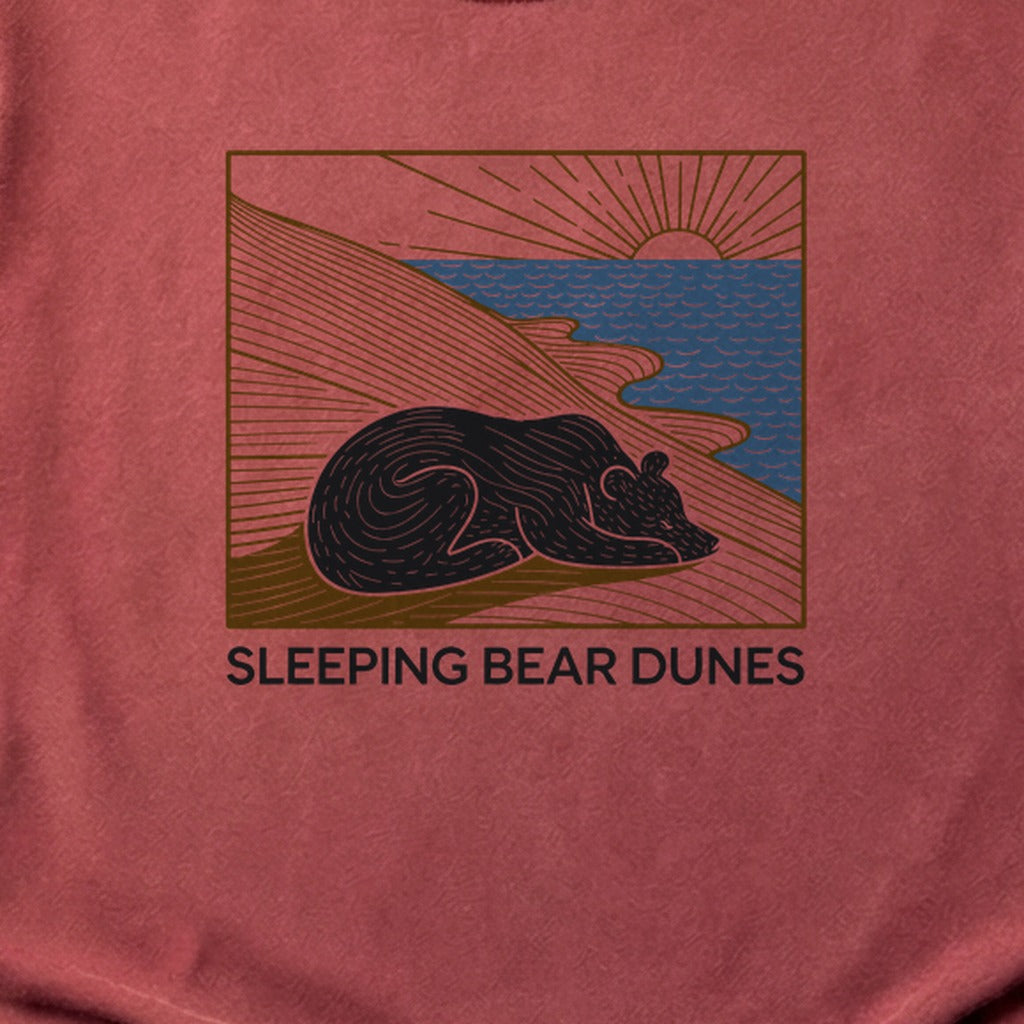 Sleeping Bear Dunes National Lakeshore Cotton T-Shirt