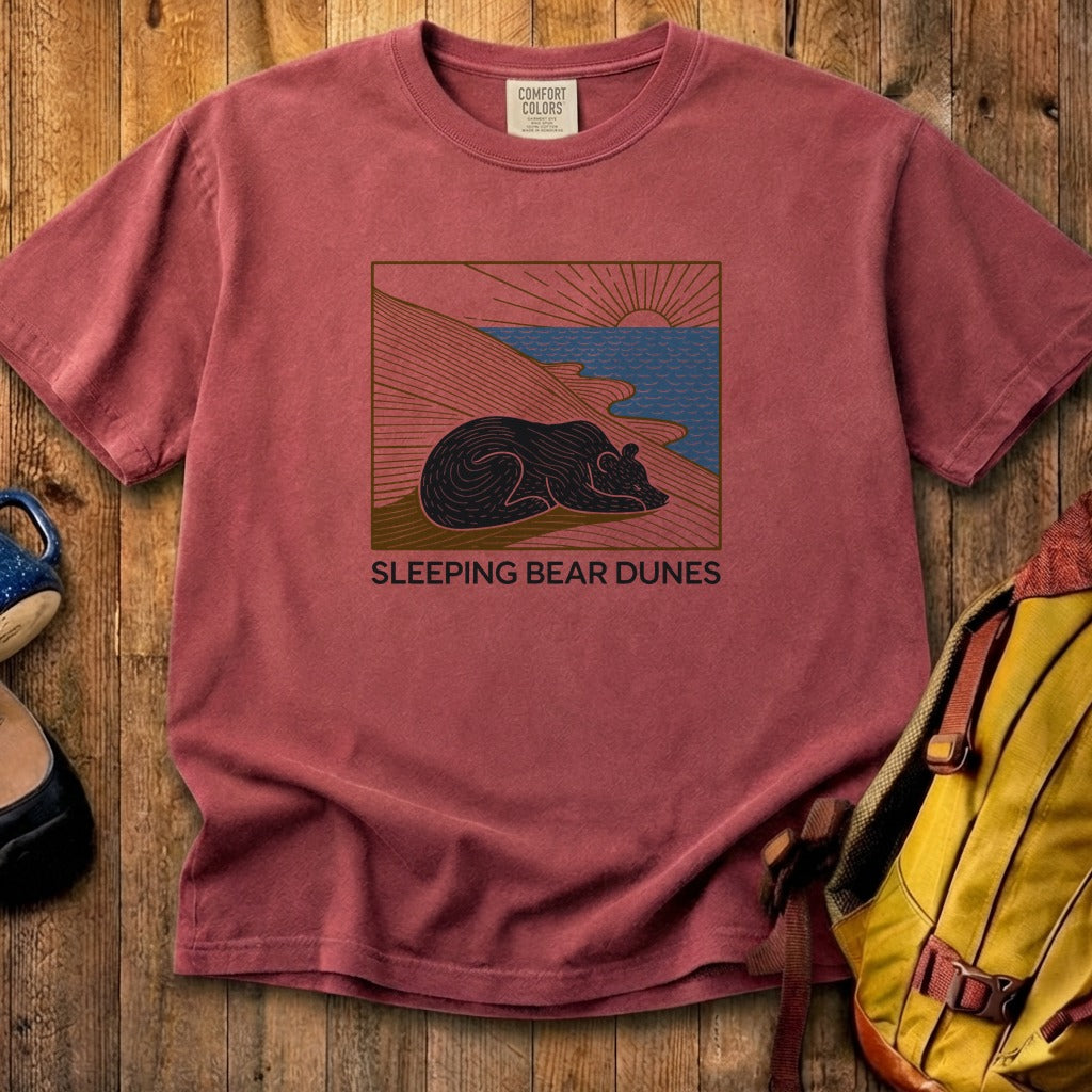 Sleeping Bear Dunes National Lakeshore Cotton T-Shirt