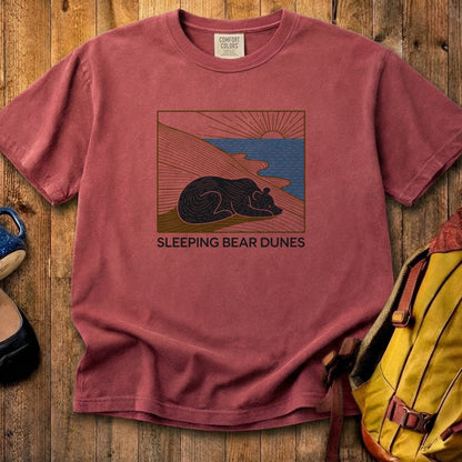 Sleeping Bear Dunes National Lakeshore Cotton T-Shirt