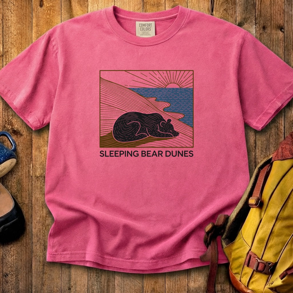 Sleeping Bear Dunes National Lakeshore Cotton T-Shirt