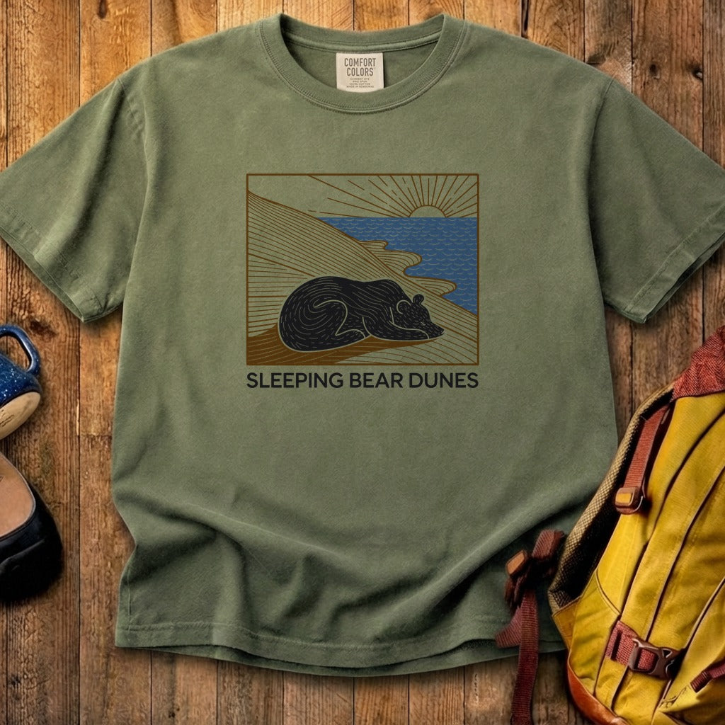Sleeping Bear Dunes National Lakeshore Cotton T-Shirt