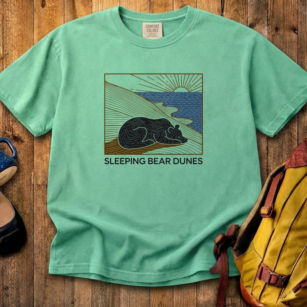Sleeping Bear Dunes National Lakeshore Cotton T-Shirt