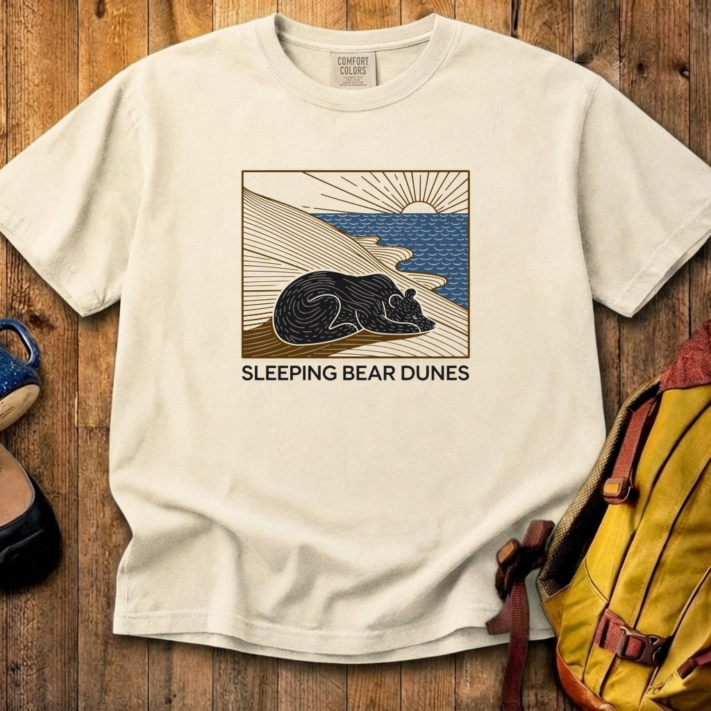 Sleeping Bear Dunes National Lakeshore Cotton T-Shirt