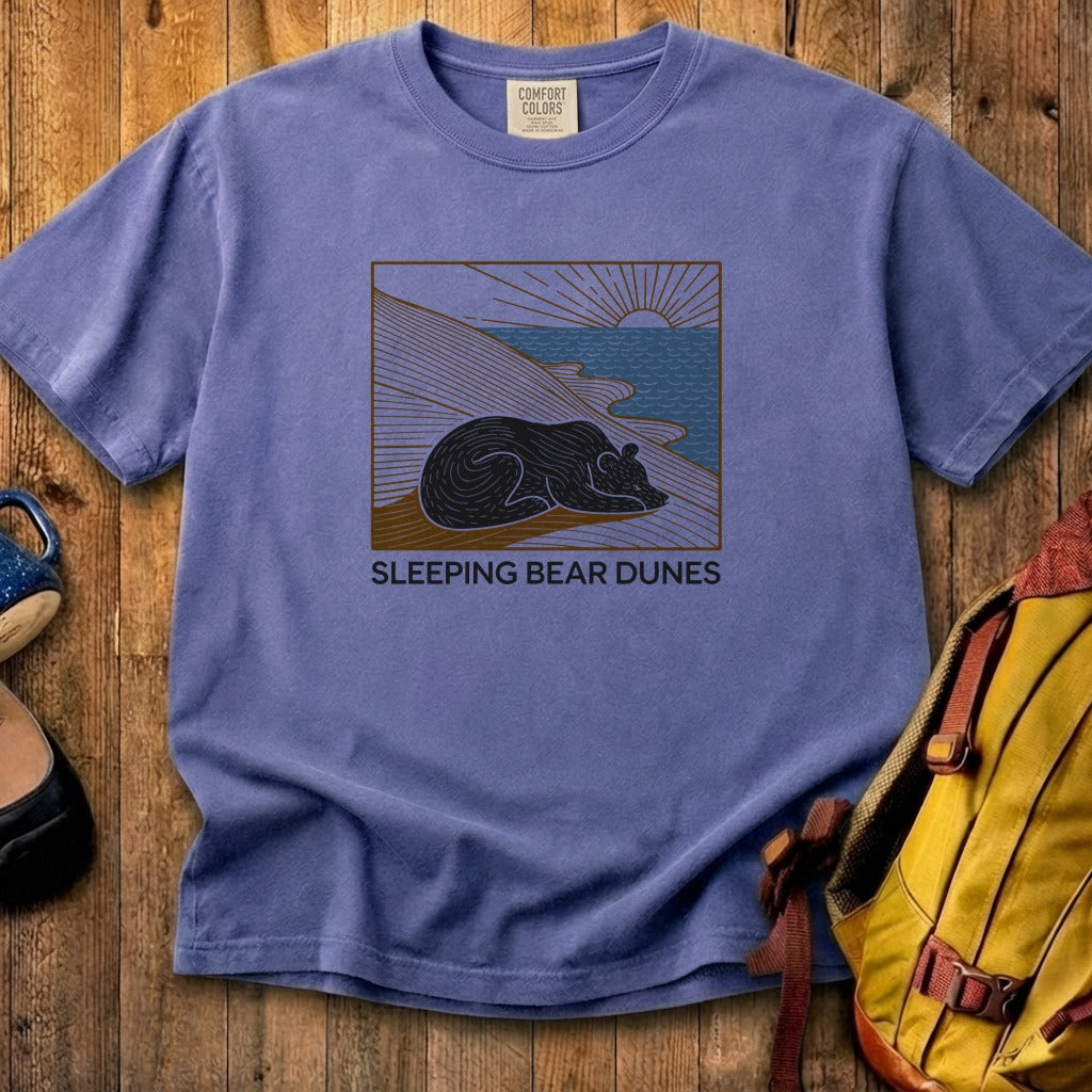 Sleeping Bear Dunes National Lakeshore Cotton T-Shirt