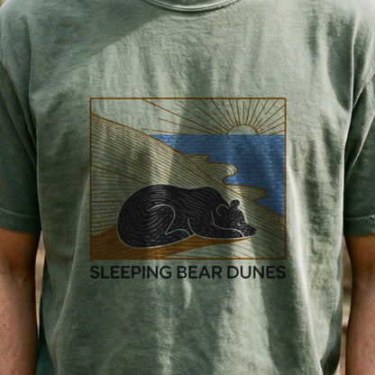 Sleeping Bear Dunes National Lakeshore Cotton T-Shirt
