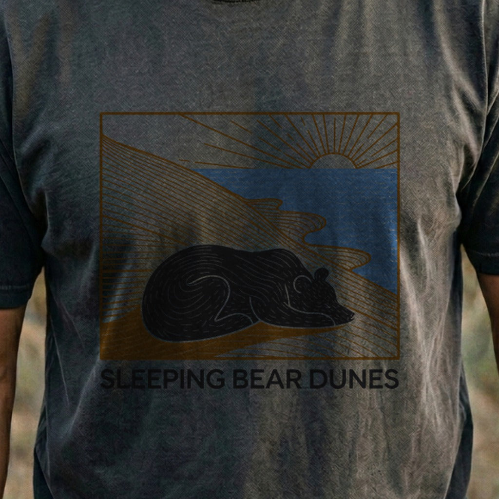 Sleeping Bear Dunes National Lakeshore Cotton T-Shirt