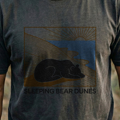 Sleeping Bear Dunes National Lakeshore Cotton T-Shirt