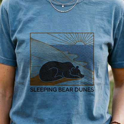 Sleeping Bear Dunes National Lakeshore Cotton T-Shirt