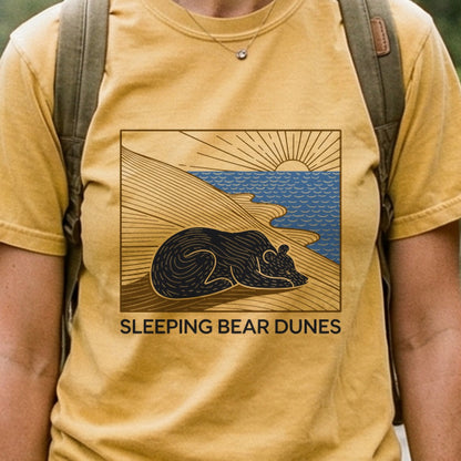 Sleeping Bear Dunes National Lakeshore Cotton T-Shirt