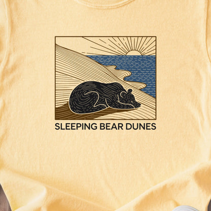 Sleeping Bear Dunes National Lakeshore Kids Cotton T-Shirt